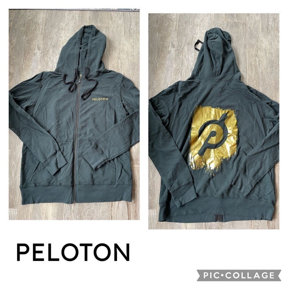 Peloton Full Zip Hooded Sweatshirt